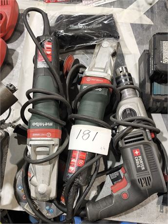 Lot 181 - Corded Power Tools