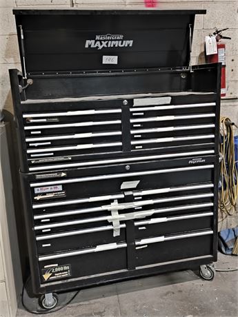 Lot 146 - Mastercraft Maximum Tool chest