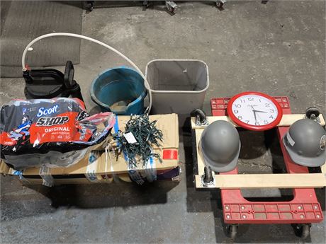 Lot 308 - Christmas Tree ad Hard Hats