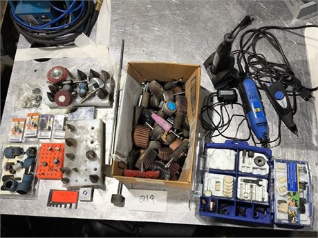 Lot 219 - Rotary Tools and Accessory