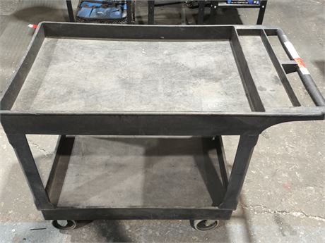 Lot 273 - Large Heavy Duty Plastic Utility Service Cart