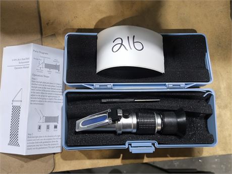 Lot 216 - Portable Refractometer