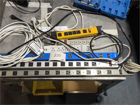 Lot 200 - Electrical Power Strips and Surge Protectors