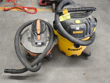 Lot 5 - Shop Vacuums