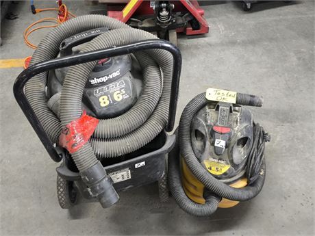 Lot 7 - Shop Vacuums