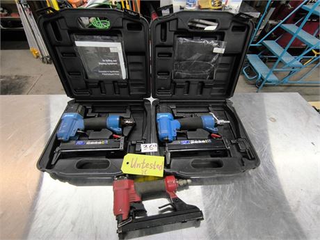 Lot 36 - Pneumatic Staplers