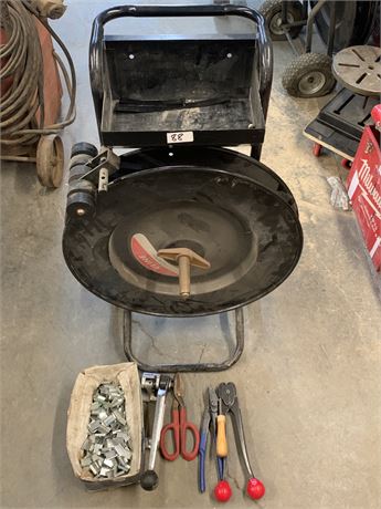 Lot 88 - Strapping Dispenser Cart