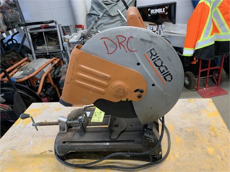 Lot 74 - RIDGID 14-inch Abrasive Cut-Off Saw