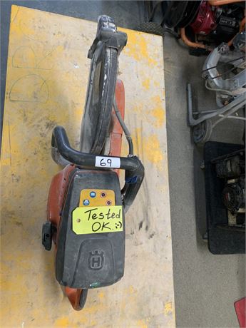 Lot 69 - Husqvarna Concrete Saw