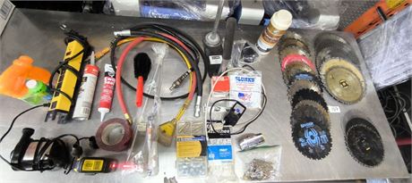 Lot 107 - Various Industrial Construction Materials and Tools