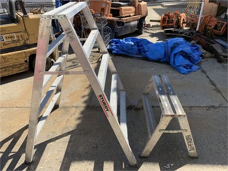 Lot 160 - Aluminum Sawhorse