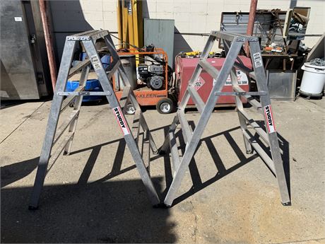Lot 159 - Aluminum Sawhorse