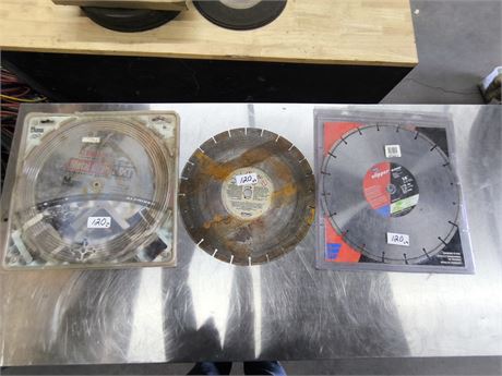 Lot 120 - Various Circular Saw Blades