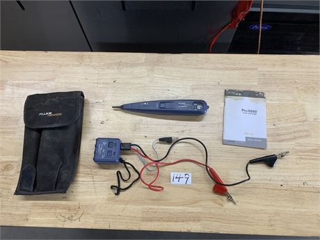 Lot 149 - Fluke Networks Pro3000 Toner and Probe