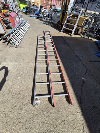 Lot 165 - Straight Ladders