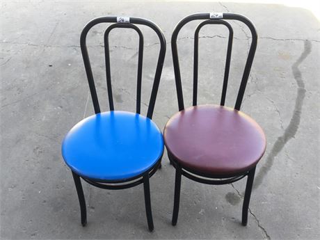 Lot 24 - Upholstered Stools