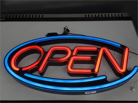 Lot 68 - LED open sign