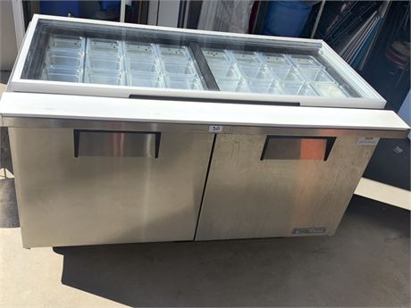 Lot 30 - True Stainless Steel Commercial Refrigerator