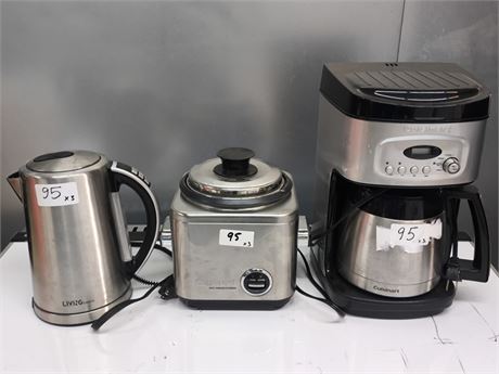 Lot 95 - Electric Kettle, Rice Cooker and Coffeemaker