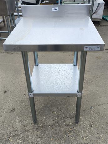 Lot 112 - EFI Stainless Steel Prep Table