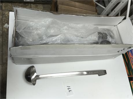 Lot 166 - Stainless Steel 4-ounce Ladles