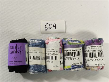 Lot 664 - Hanky Panky Low Rise Thong