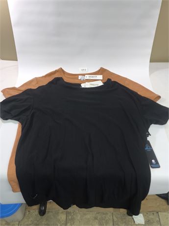 Lot 497 - 2XL Kuwalla Tee slub Hi-Lo T-Shirt