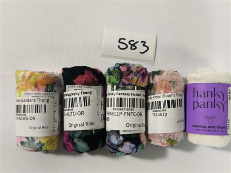 Lot 583- Hanky Panky Low Rise Thong