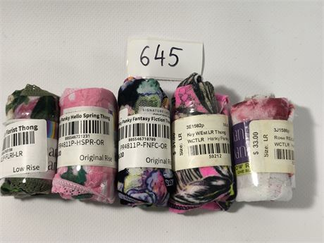 Lot 645 - Hanky Panky Low Rise Thong