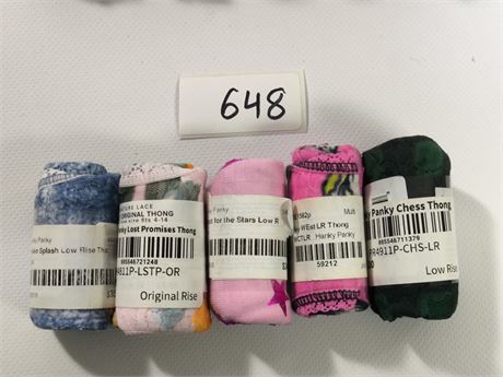 Lot 648 - Hanky Panky Low Rise Thong