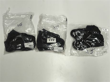 Lot 788 - Black Face Masks