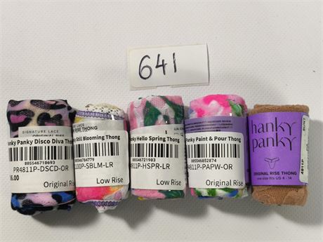 Lot 641 - Hanky Panky Low Rise Thong
