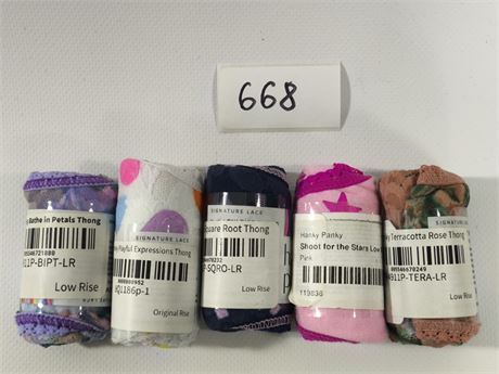Lot 668 - Hanky Panky Low Rise Thong