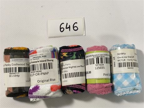 Lot 646 - Hanky Panky Low Rise Thong