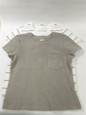 Lot 506 - L Asher Tee L Ginny Top