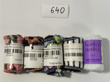 Lot 640 - Hanky Panky Low Rise Thong