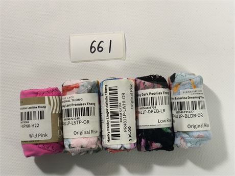 Lot 661 - Hanky Panky Low Rise Thong