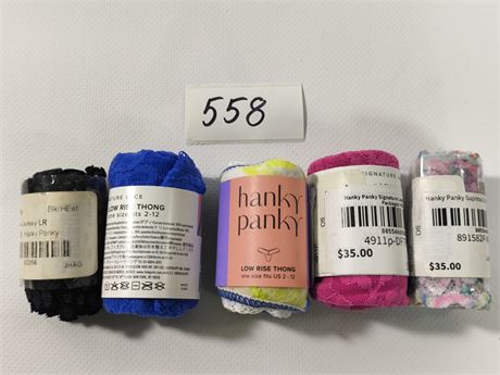 Lot 558 - Hanky Panky Low Rise Thong
