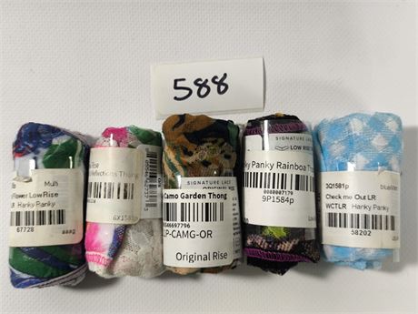 Lot 588 - Hanky Panky Low Rise Thong