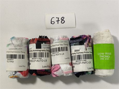 Lot 678 - Hanky Panky Low Rise Thong