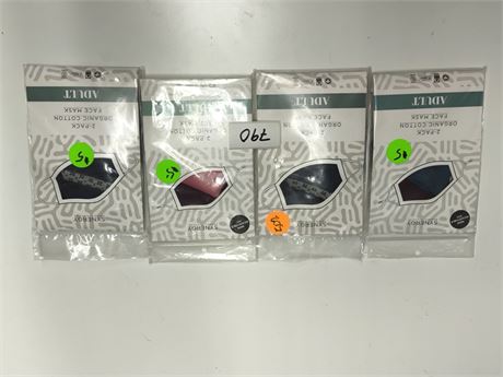 Lot 790 - Synergy Adult 2-Pack Face Masks