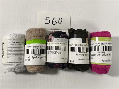 Lot 560 - Hanky Panky Low Rise Thong