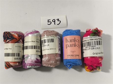 Lot 593 - Hanky Panky Low Rise Thong