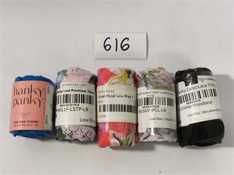 Lot 616 - Hanky Panky Low Rise Thong
