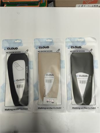 Lot 810 - Cloud Premium No Show Socks