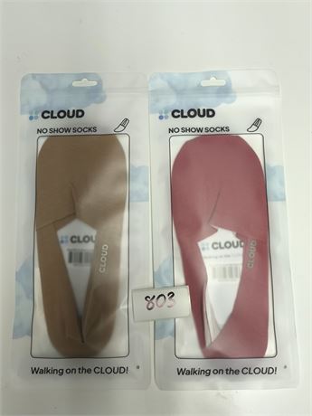 Lot 803 - Cloud Premium No Show Socks