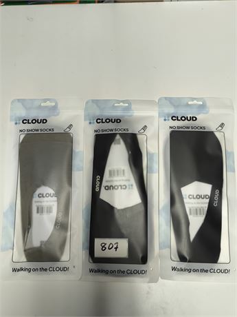 Lot 807 - Cloud Premium No Show Socks