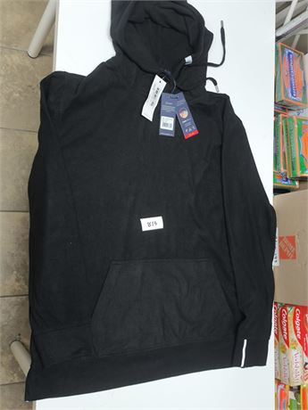 Lot 816 - Stone Rose Long Sleeve Jersey Fleece Knit Hoodie