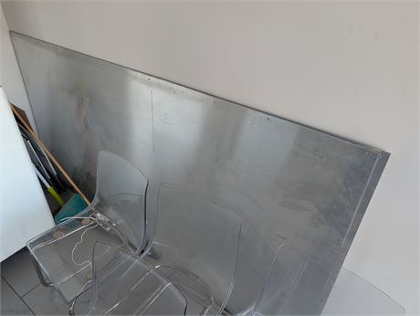 Lot 5 - Aluminum Signage Board