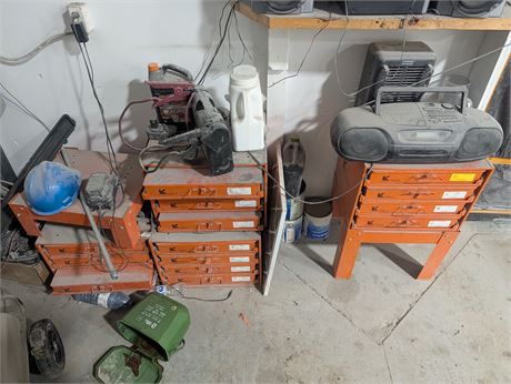 Lot 22 - Parts Cabinets